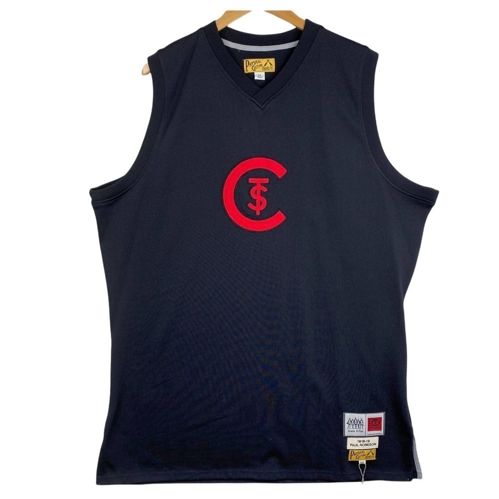Physical Culture Supply Co. Black Fives St. Christopher's Basketball Jersey- 54